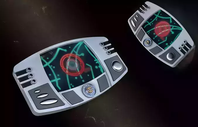 Jedi viewscreen tracker 3D print model