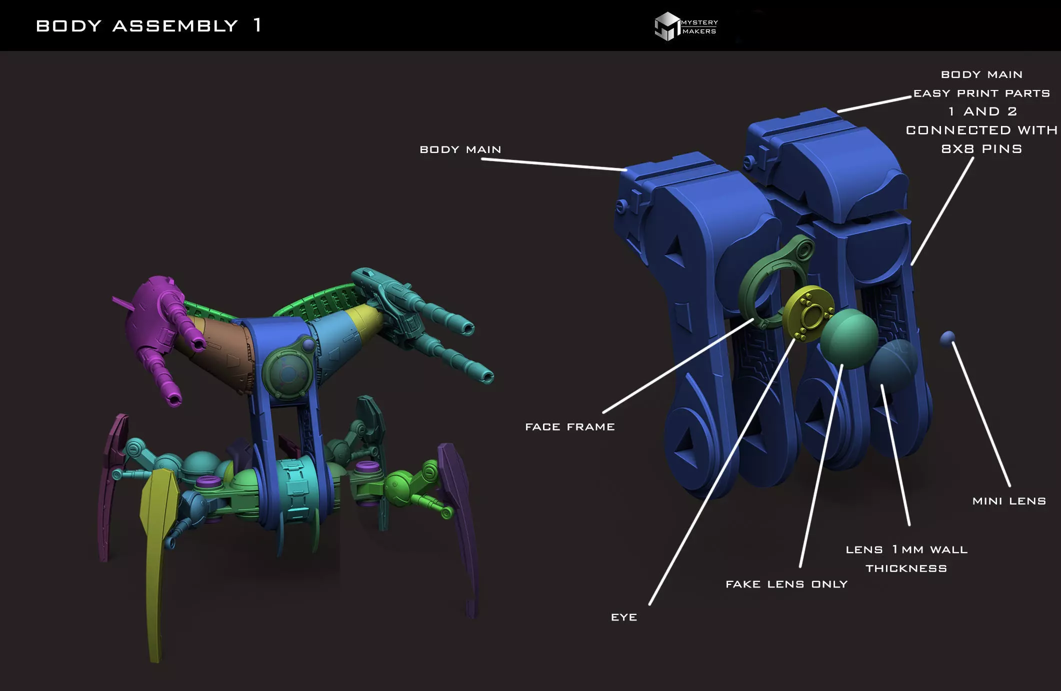 Scorpenek Annihilator droid 3D print model_1