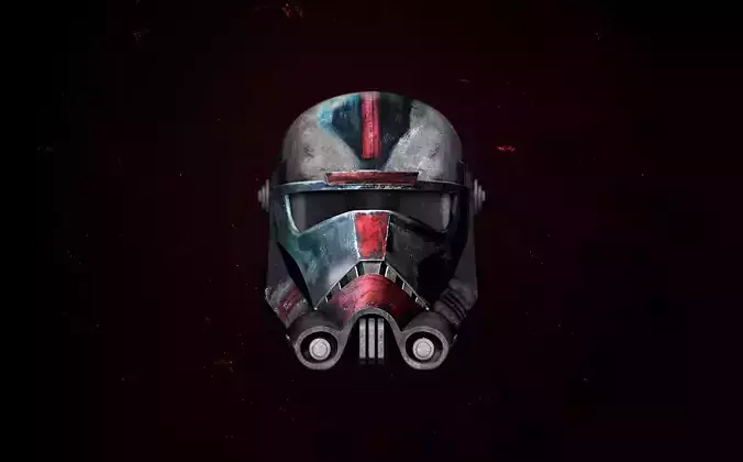  Hunter helmet from bad batch 3D print model