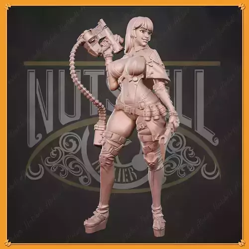 Nutshell Atelier - Medic standing alone version - NSFW 3D print model