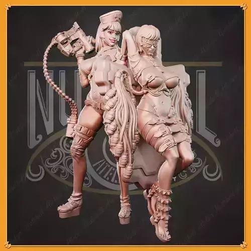 Nutshell Atelier - Medic - NSFW 3D print model