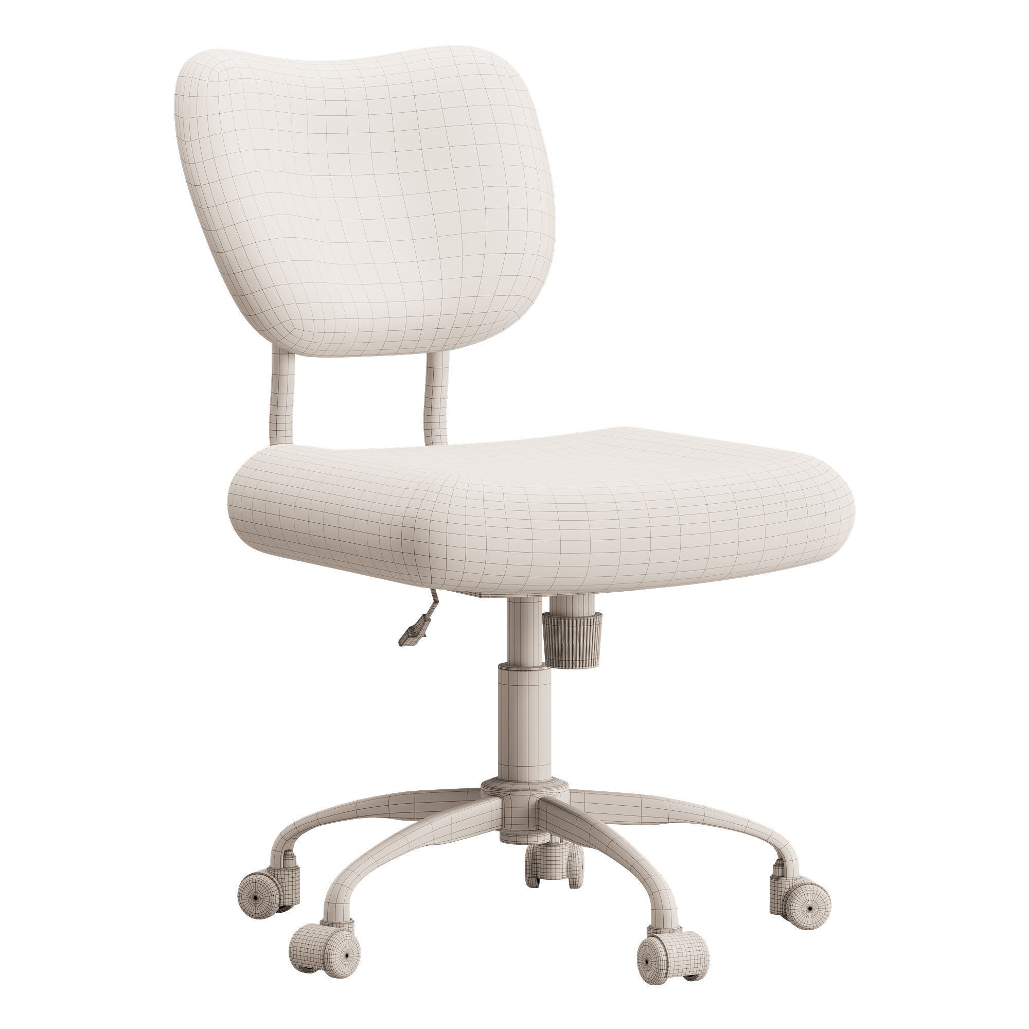 Office Chair 3D model_13