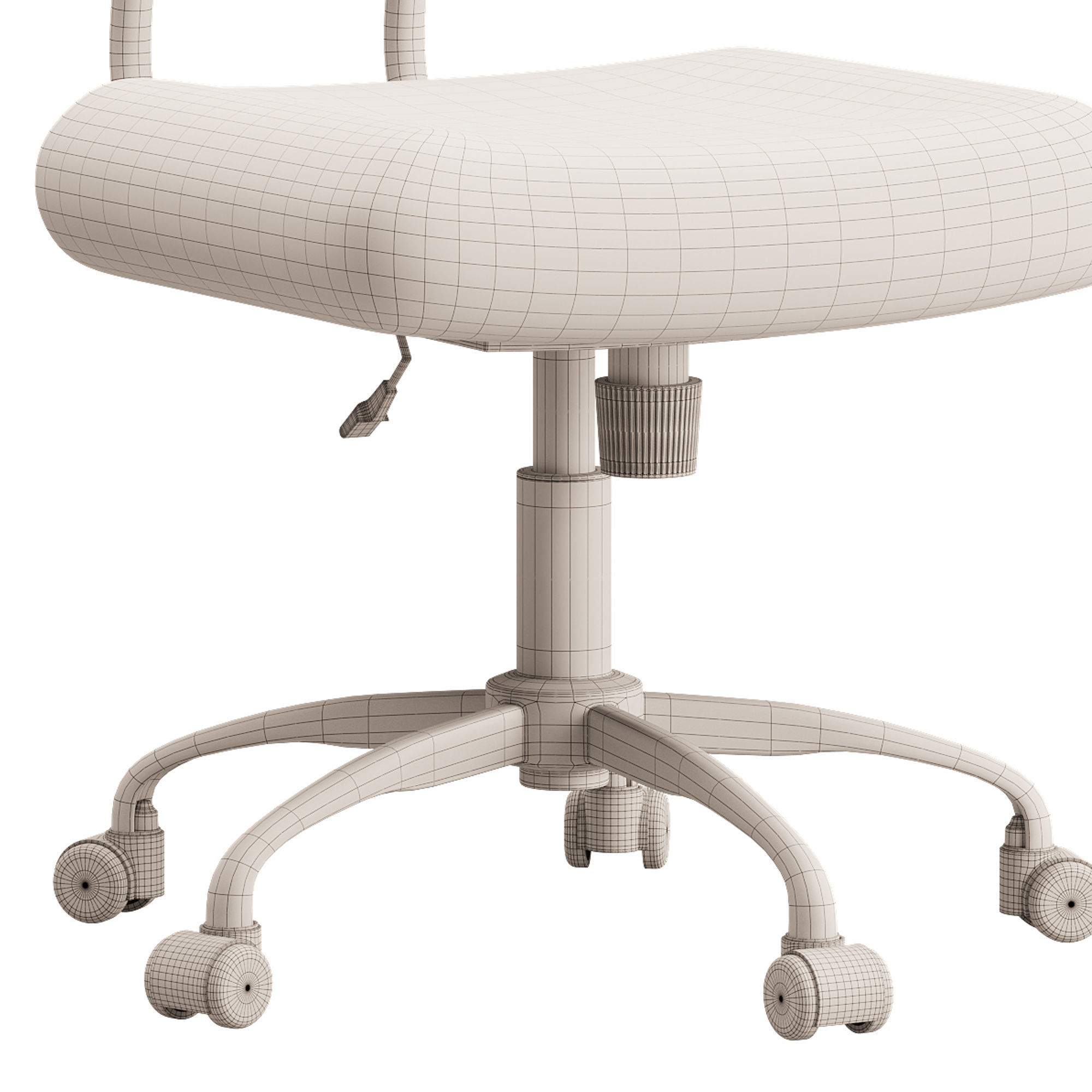 Office Chair 3D model_14