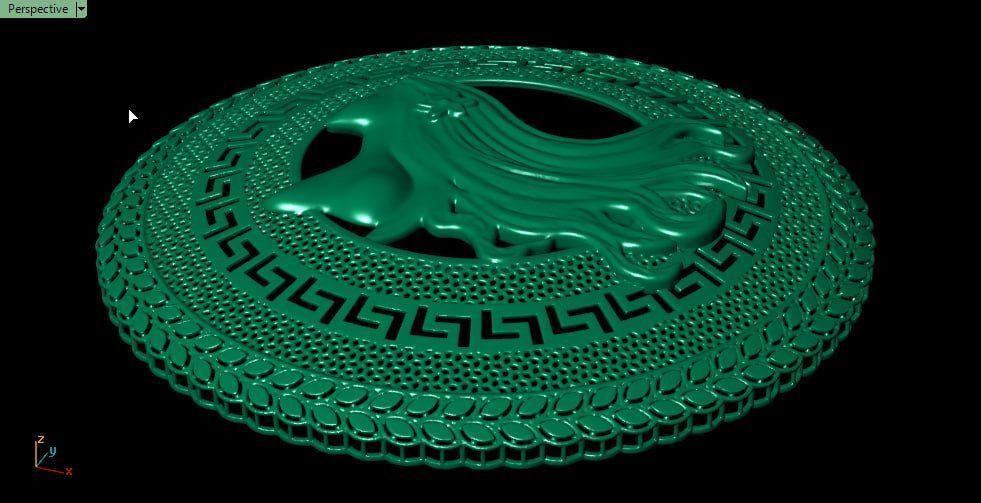 combination of old patterns with new figure 3D print model_2