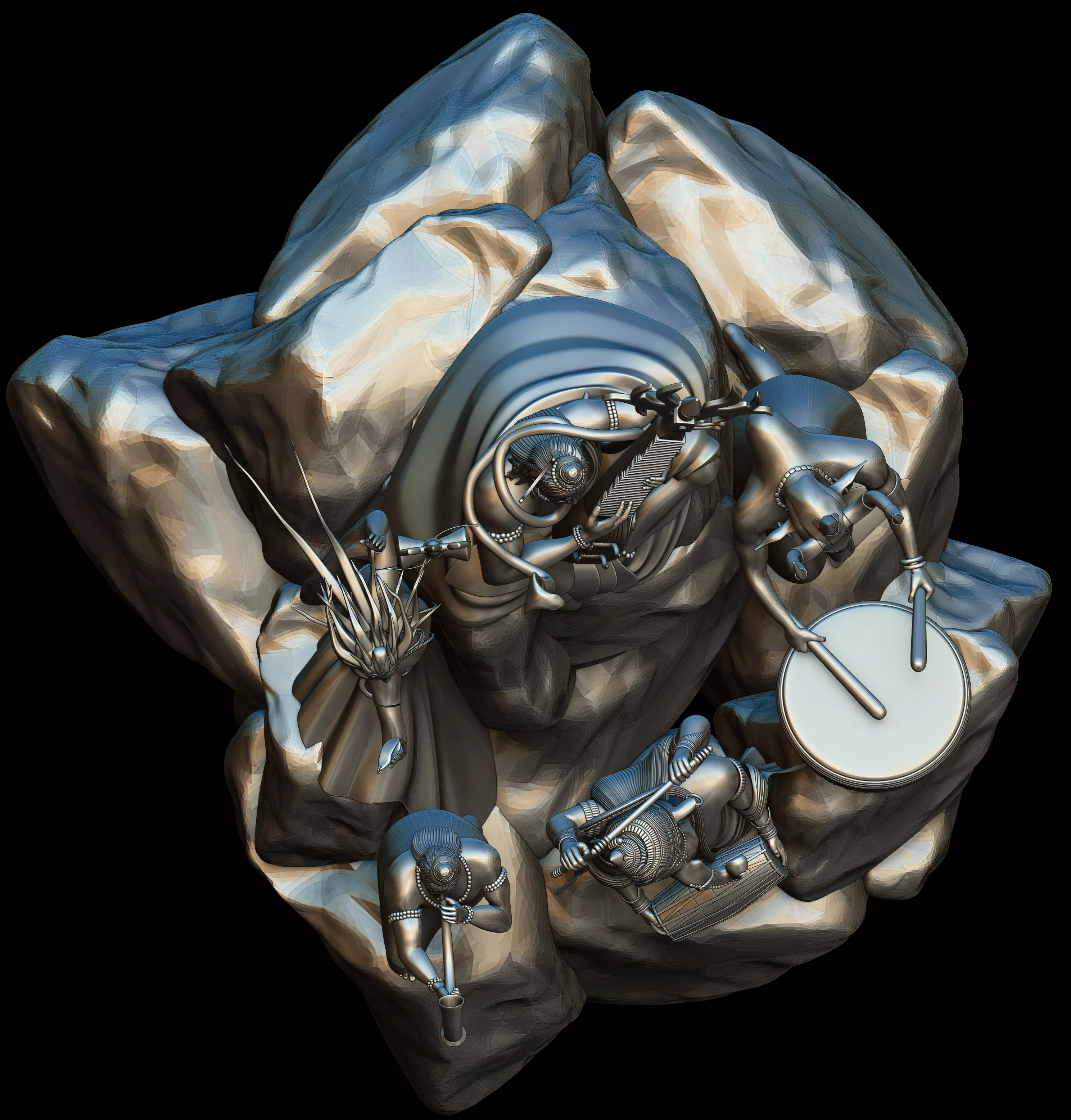 Lord Shiva 3D print model_4