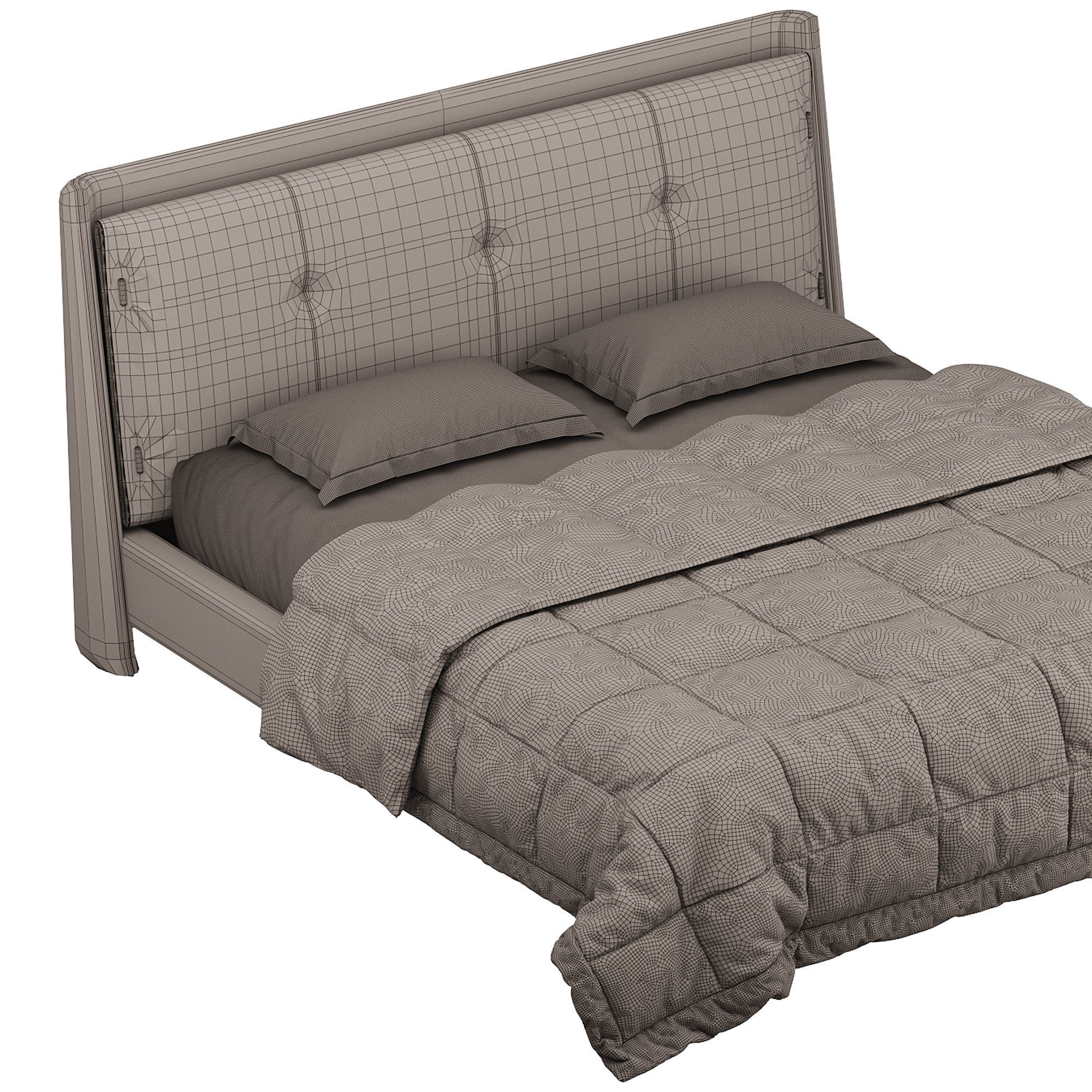 ULLA bed 1 3D model_14