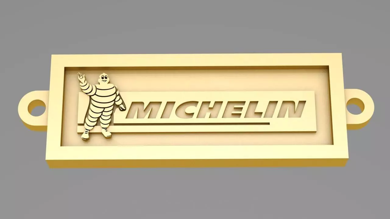 Michelin on the wrist 3D print model