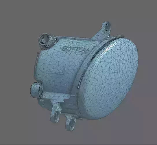 Toyota Camry foglight 3D Scan