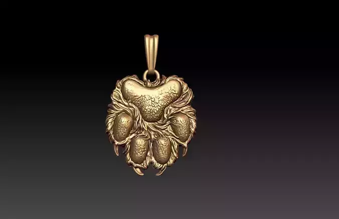 Paw pendant M61