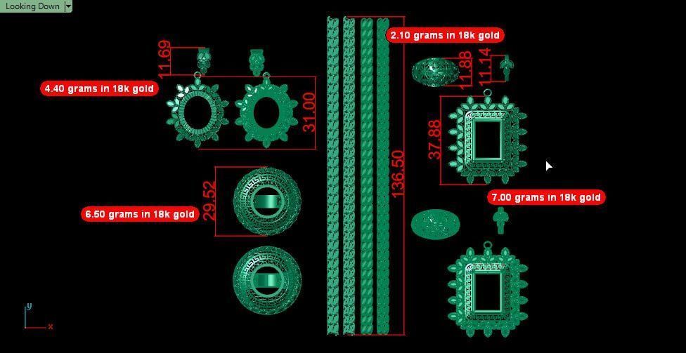 marquise theme service cut 3D print model_5