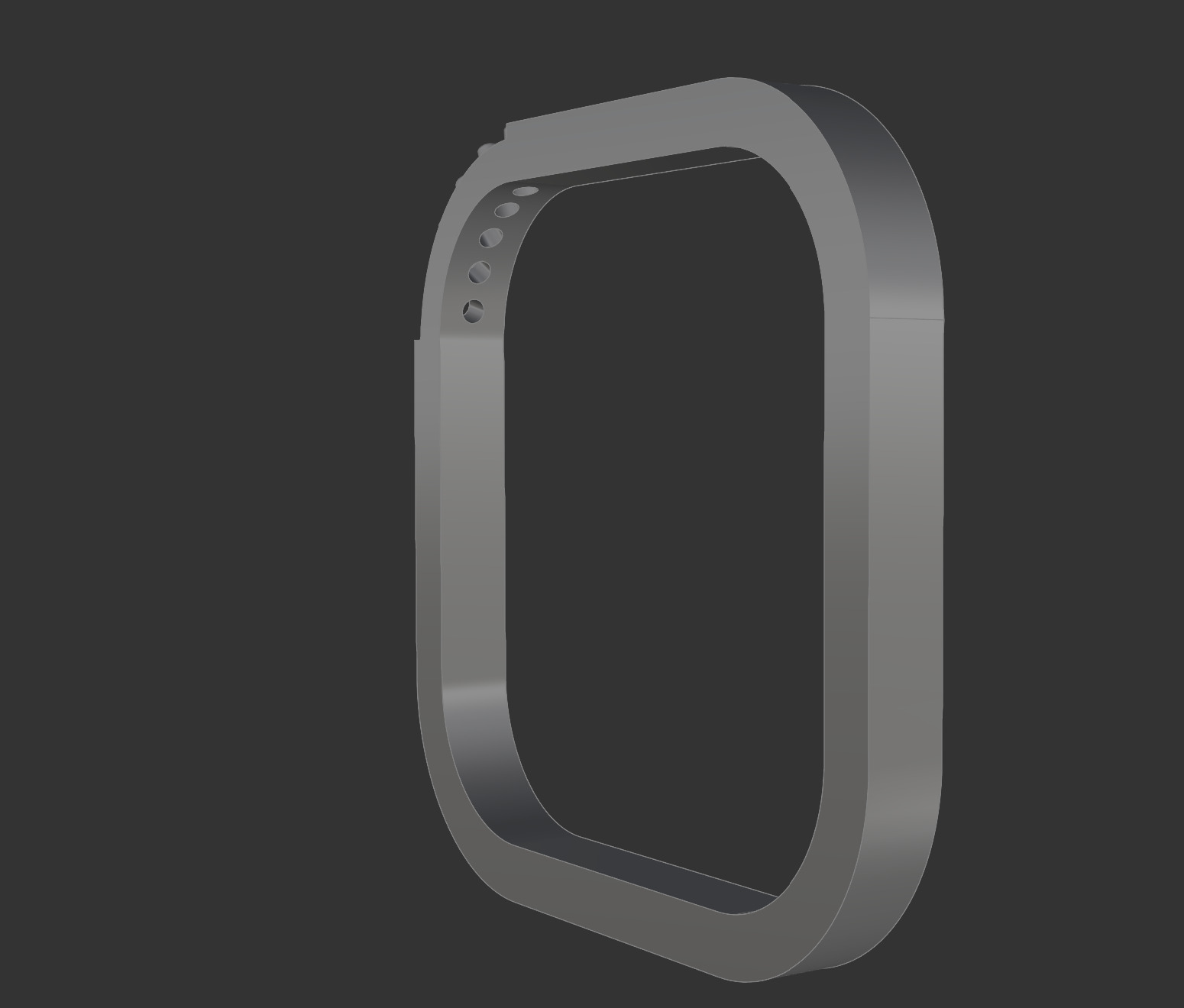 Skyline Ring  3D print model_10