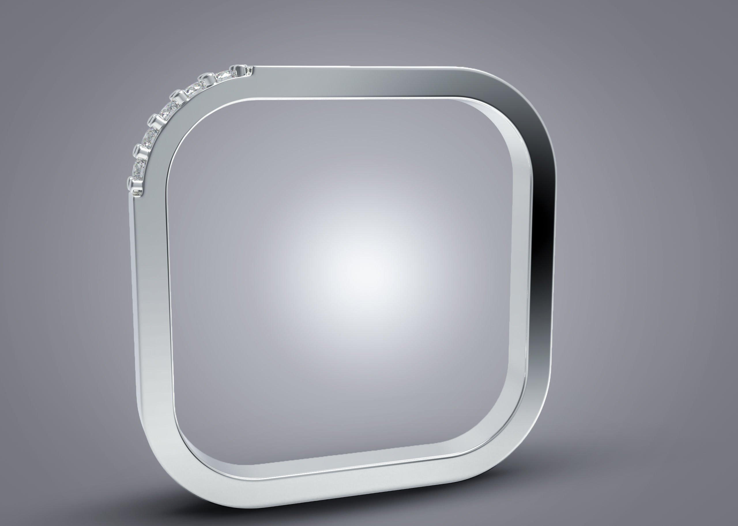 Skyline Ring  3D print model_0