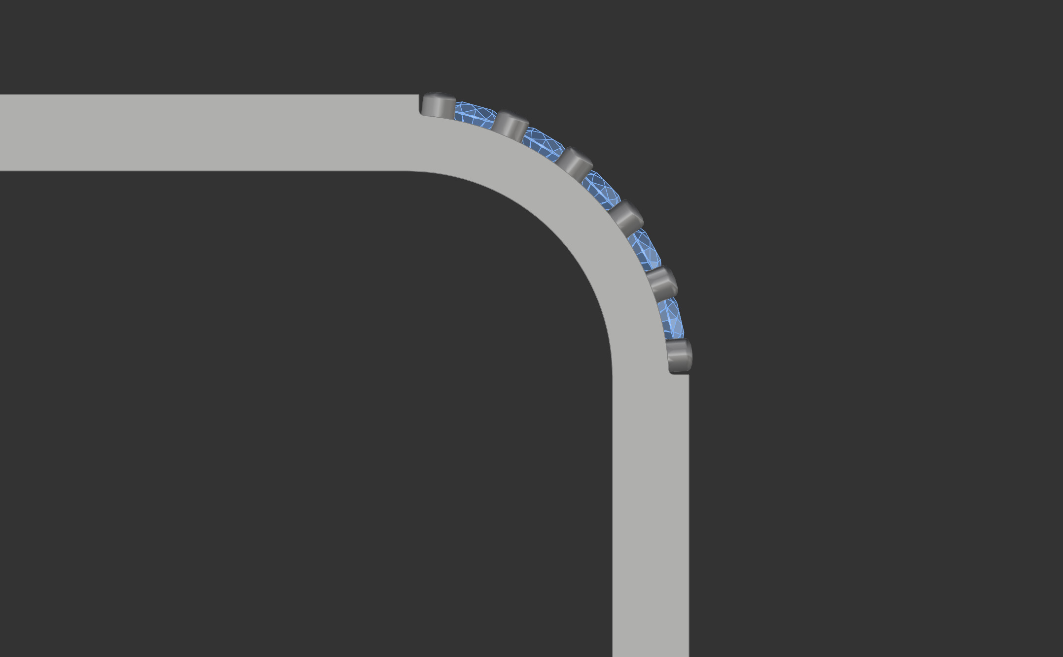 Skyline Ring  3D print model_6