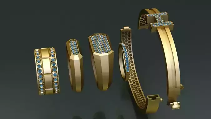 The full diamond set