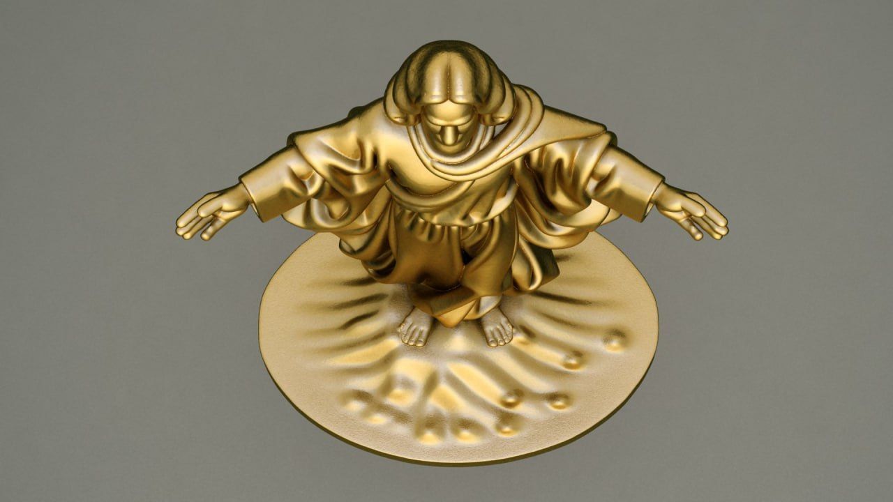 the preach 3D print model_1