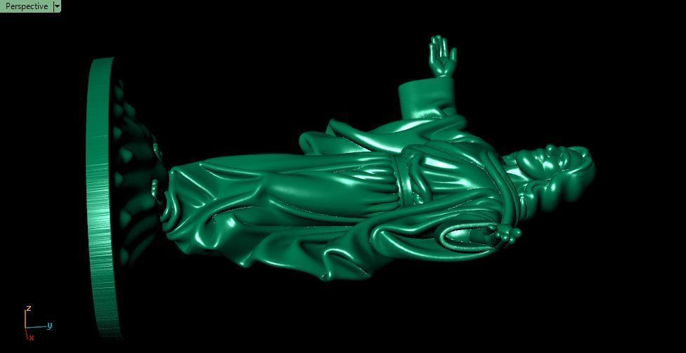 the preach 3D print model_2