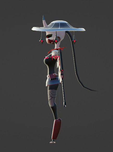 Alien Sniper 3D model_2