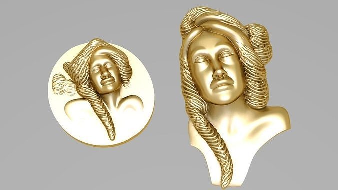 free African face Free 3D print model