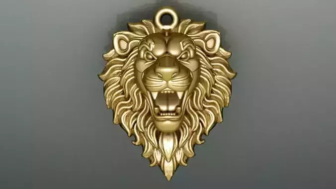 lion head pendant 4