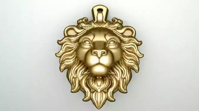 lion head pendant 5