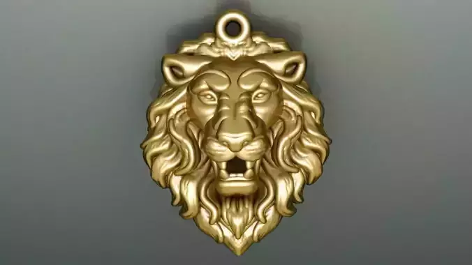 lion head pendant 6