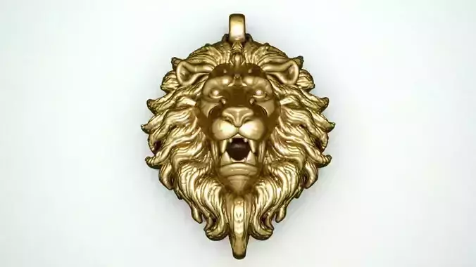 lion head pendant 8