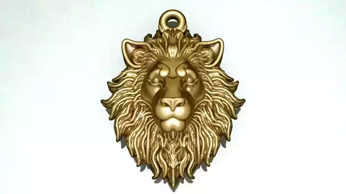 lion head pendant 9