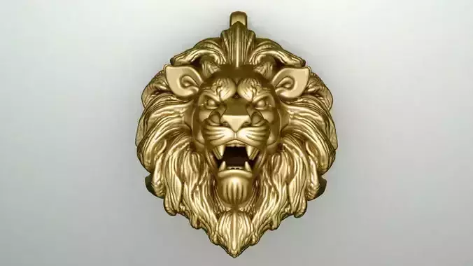 lion head pendant 11