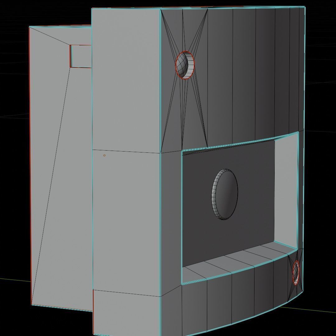 Fire Safety Pack Low-poly 3D model_21