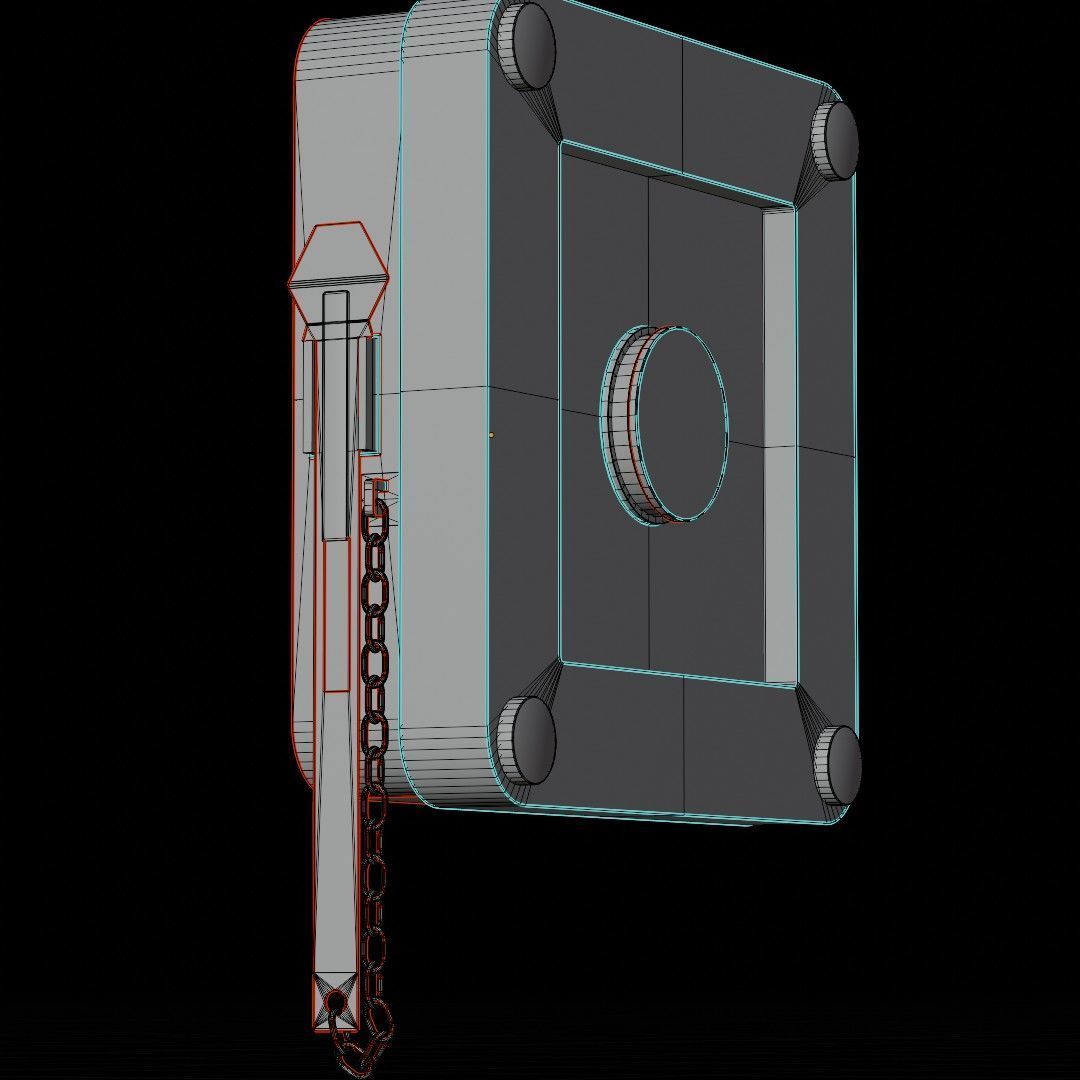 Fire Safety Pack Low-poly 3D model_23