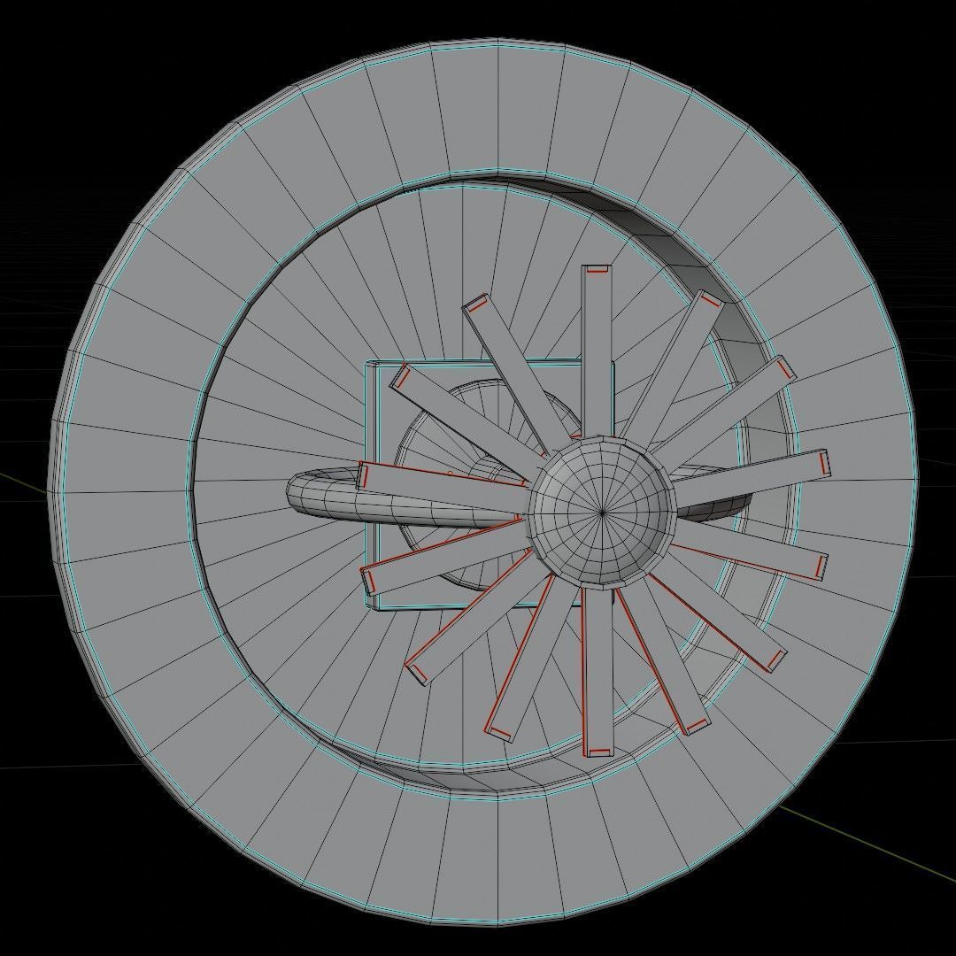 Fire Safety Pack Low-poly 3D model_24