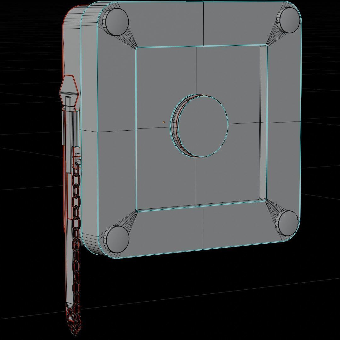 Fire Safety Pack Low-poly 3D model_22