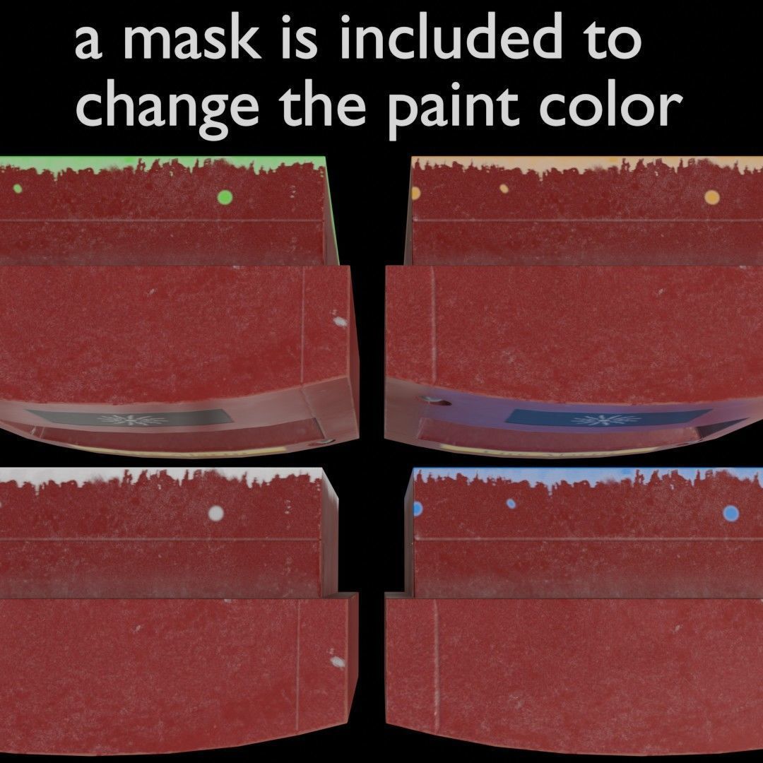 Fire Safety Pack Low-poly 3D model_15