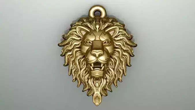 lion head pendant 13
