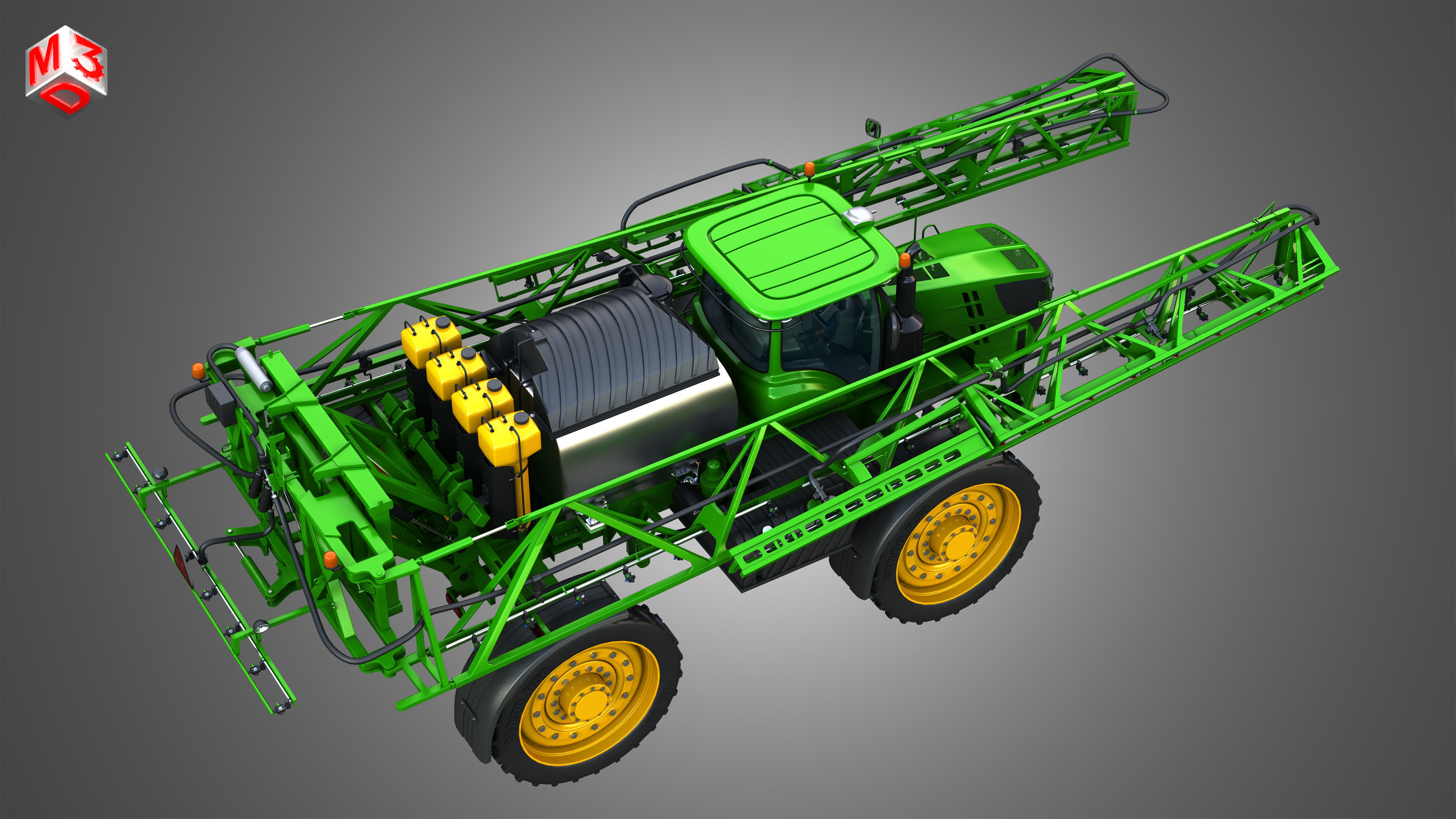 R4045 Self Propelled Sprayer 3D model_25