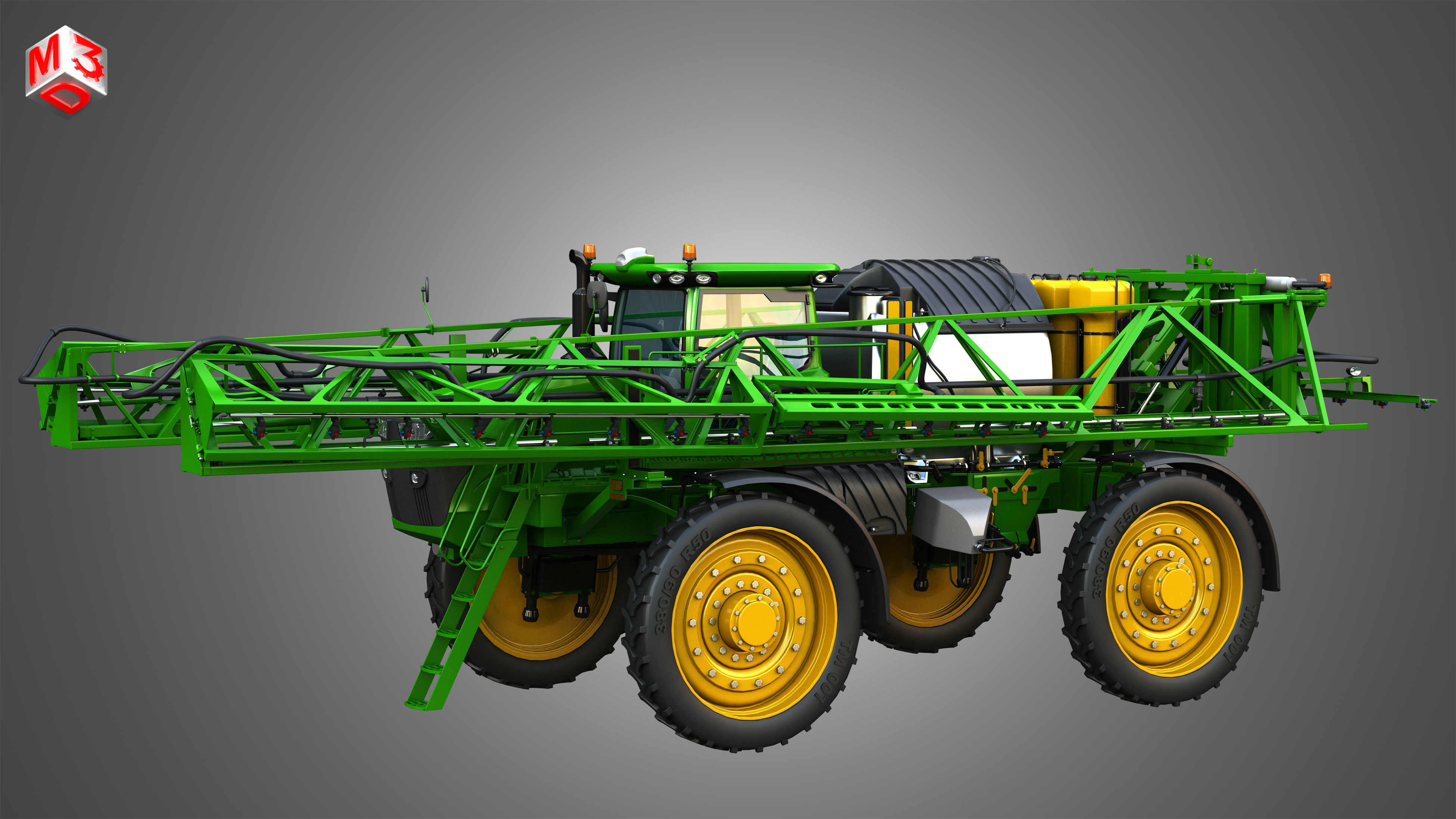 R4045 Self Propelled Sprayer 3D model_20