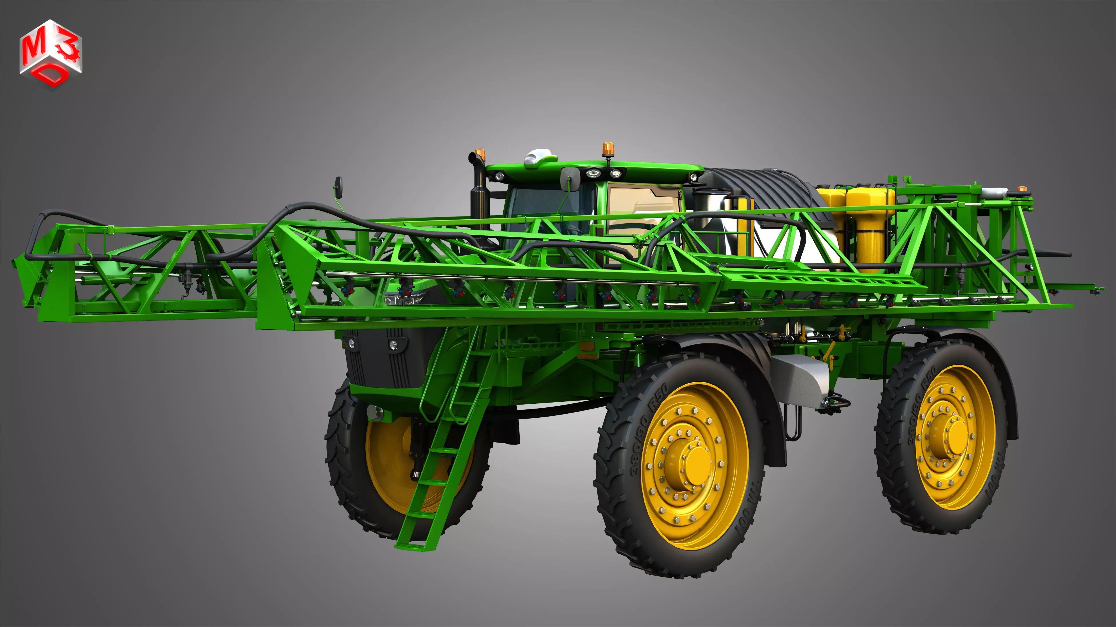R4045 Self Propelled Sprayer 3D model_0