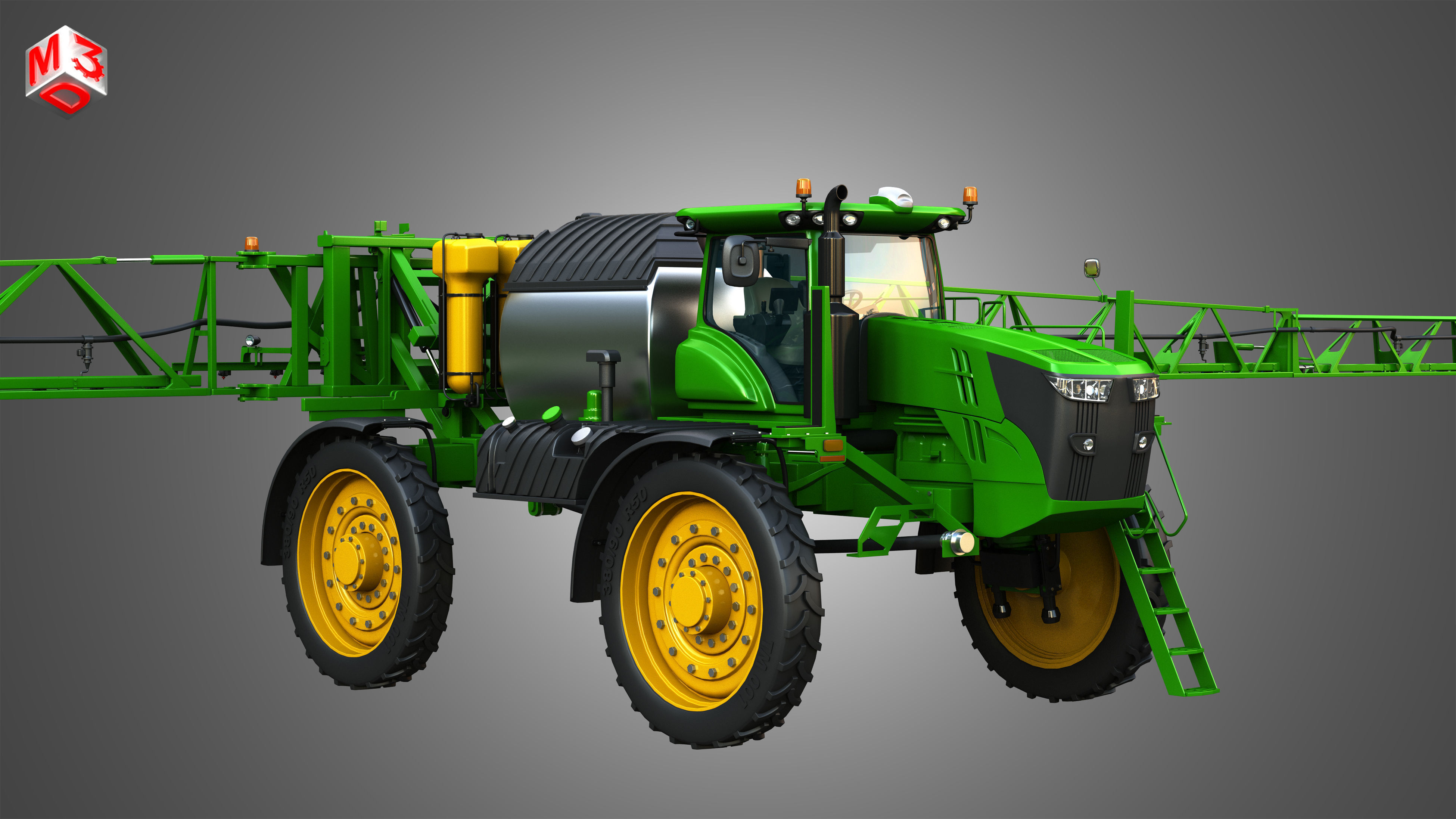 R4045 Self Propelled Sprayer 3D model_6