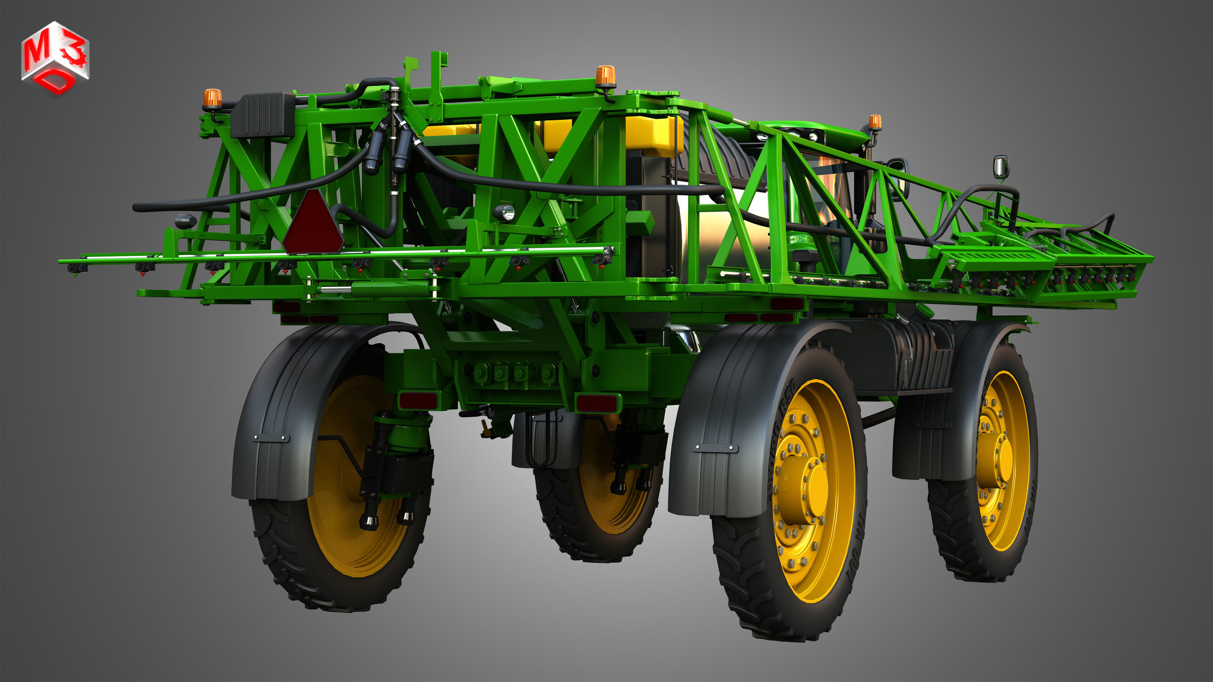 R4045 Self Propelled Sprayer 3D model_17