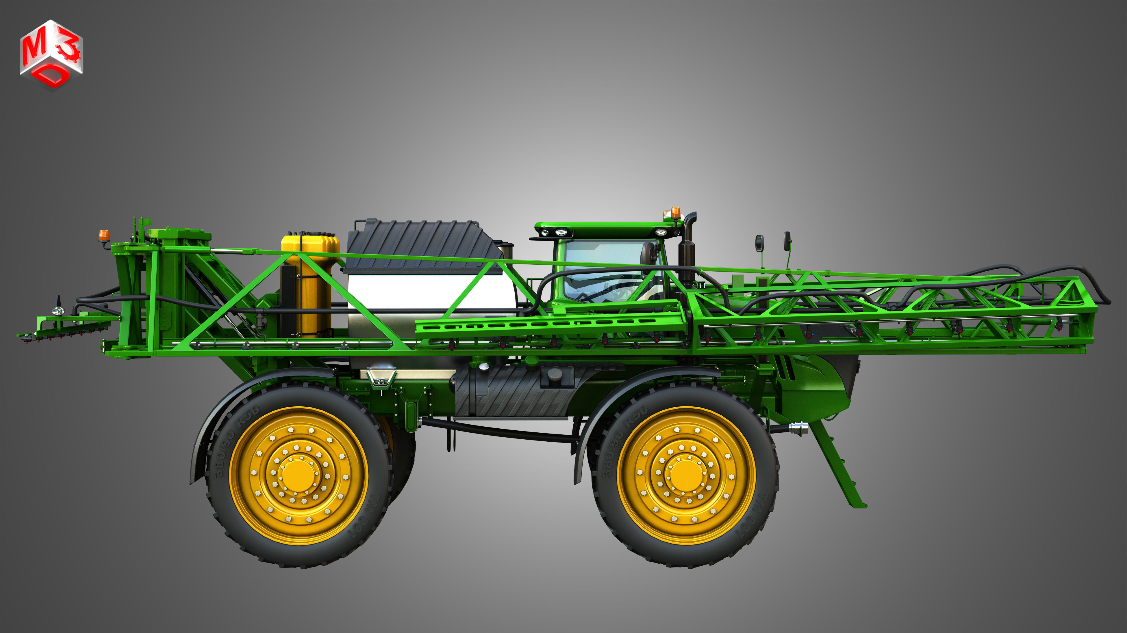 R4045 Self Propelled Sprayer 3D model_11