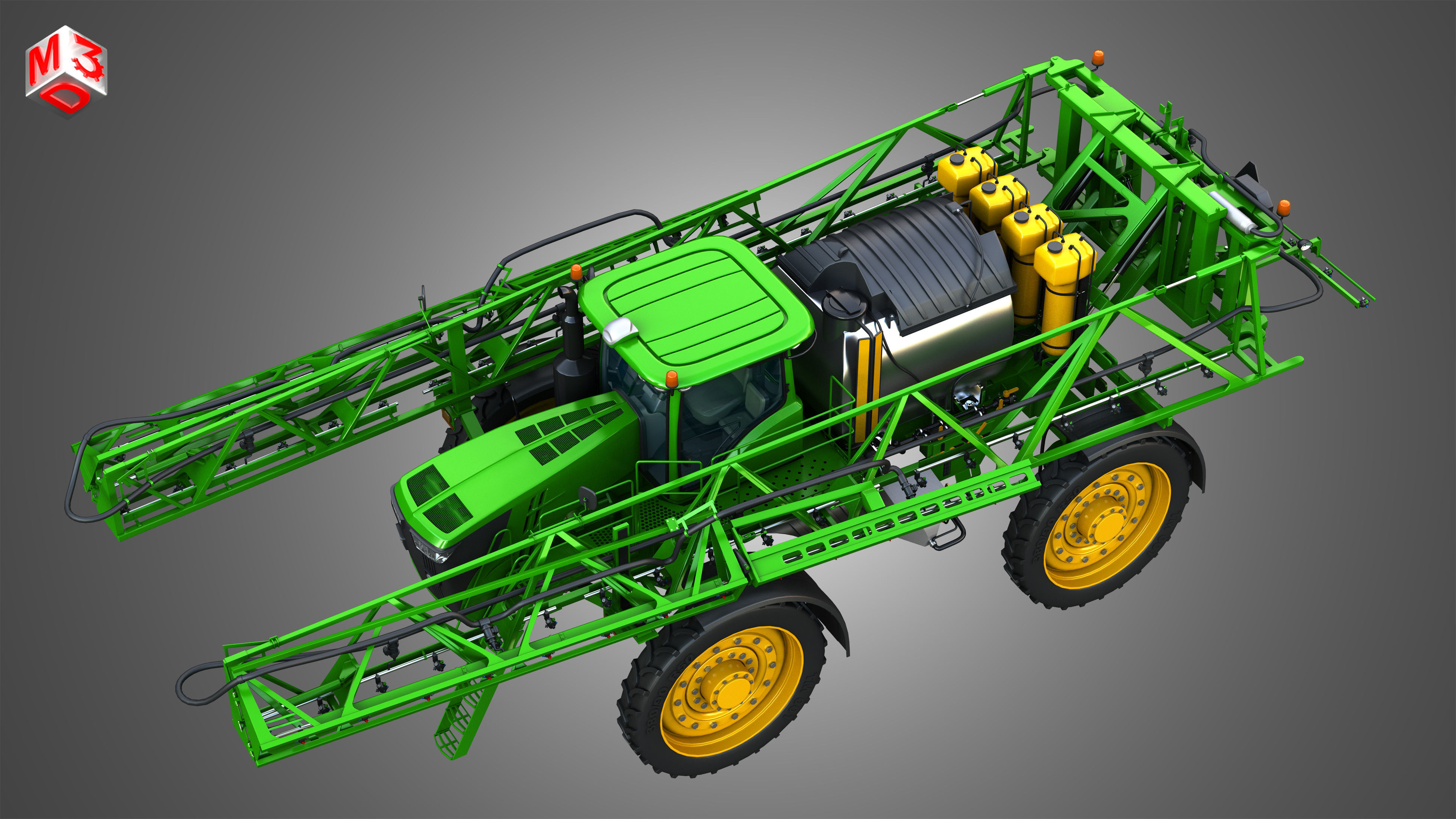R4045 Self Propelled Sprayer 3D model_24
