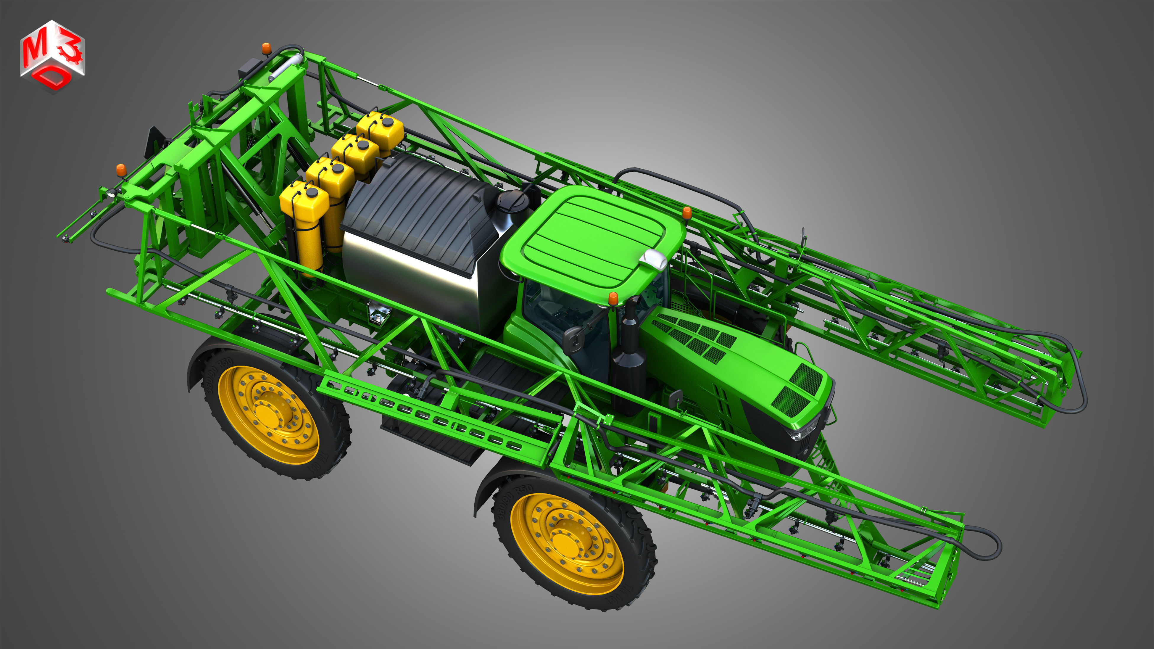 R4045 Self Propelled Sprayer 3D model_26