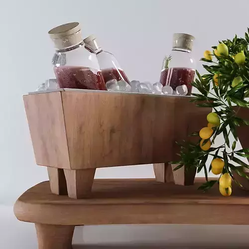 Decorative set for the kitchen 