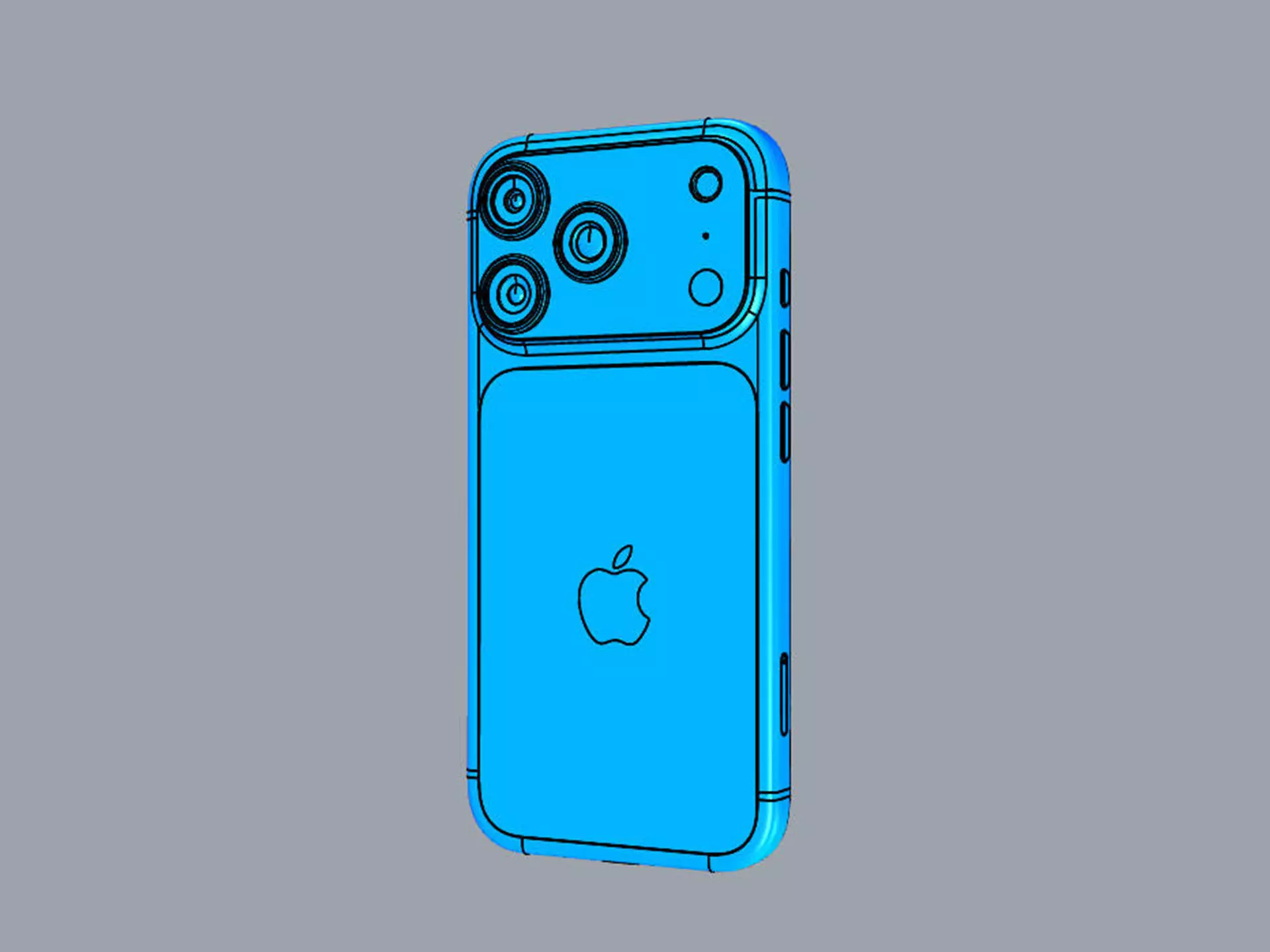 Apple iPhone 17 Pro and Pro Max 2025  3D model_23
