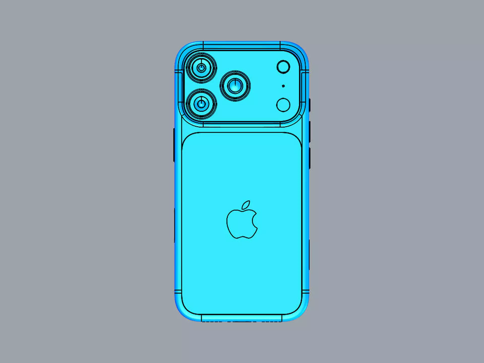 Apple iPhone 17 Pro and Pro Max 2025  3D model_21
