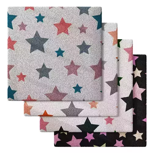 Kids Carpet Set 23 3D model