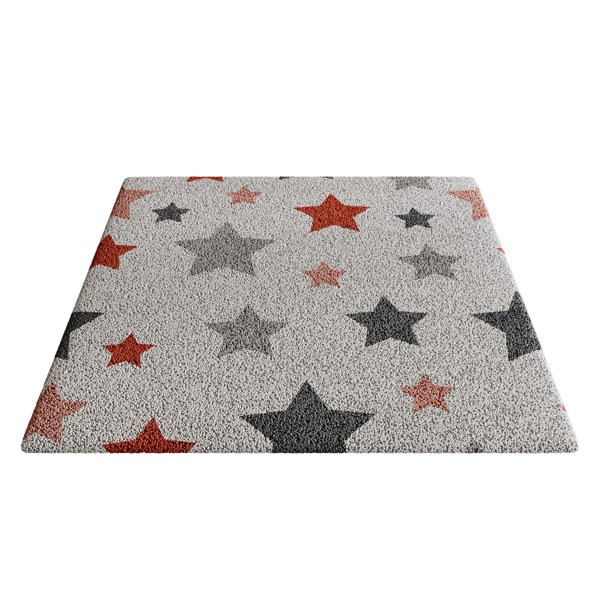 Kids Carpet Set 23 3D model_4