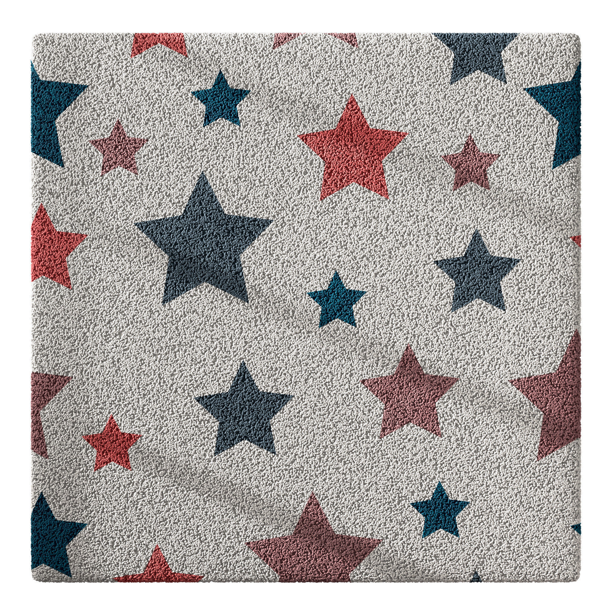 Kids Carpet Set 23 3D model_6