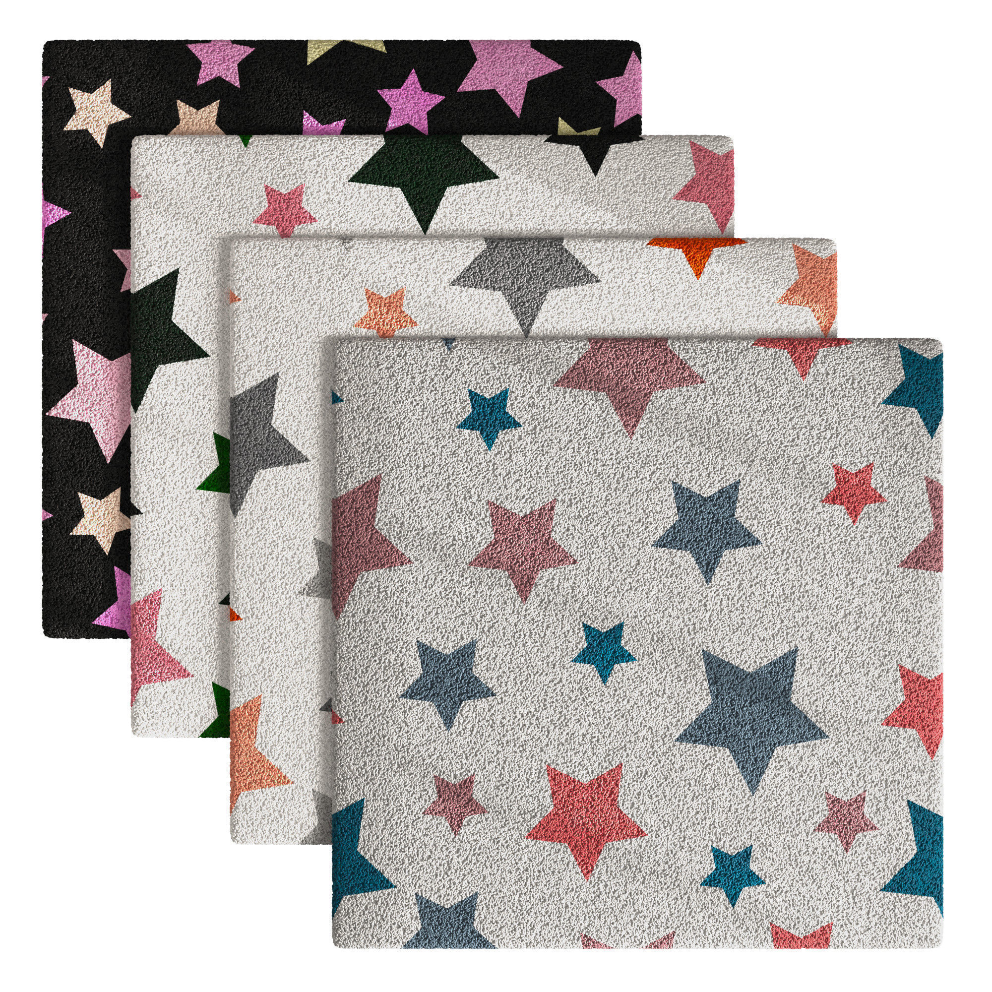 Kids Carpet Set 23 3D model_9