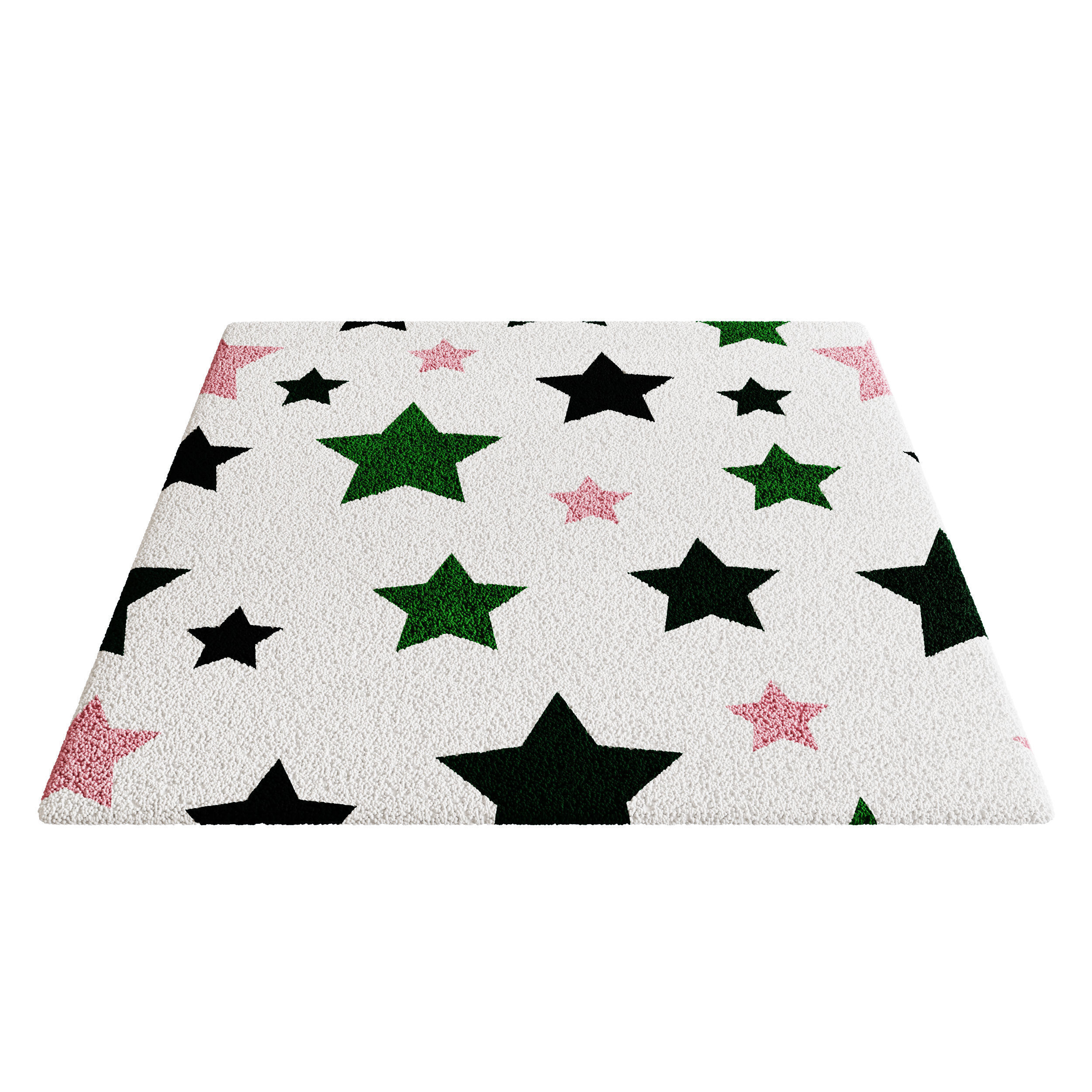 Kids Carpet Set 23 3D model_3